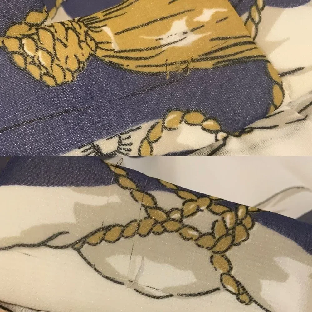 Louis Feraud Nautical Skirt Size 12